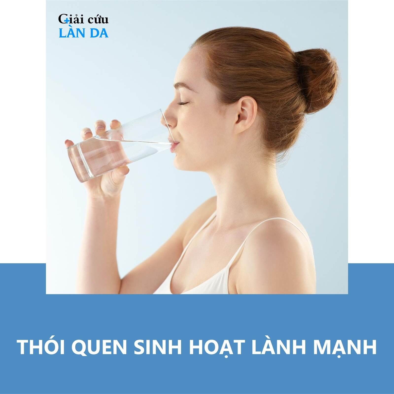Uống nước để trị mụn cám hiệu quả và ngăn ngừa mụn tái phát