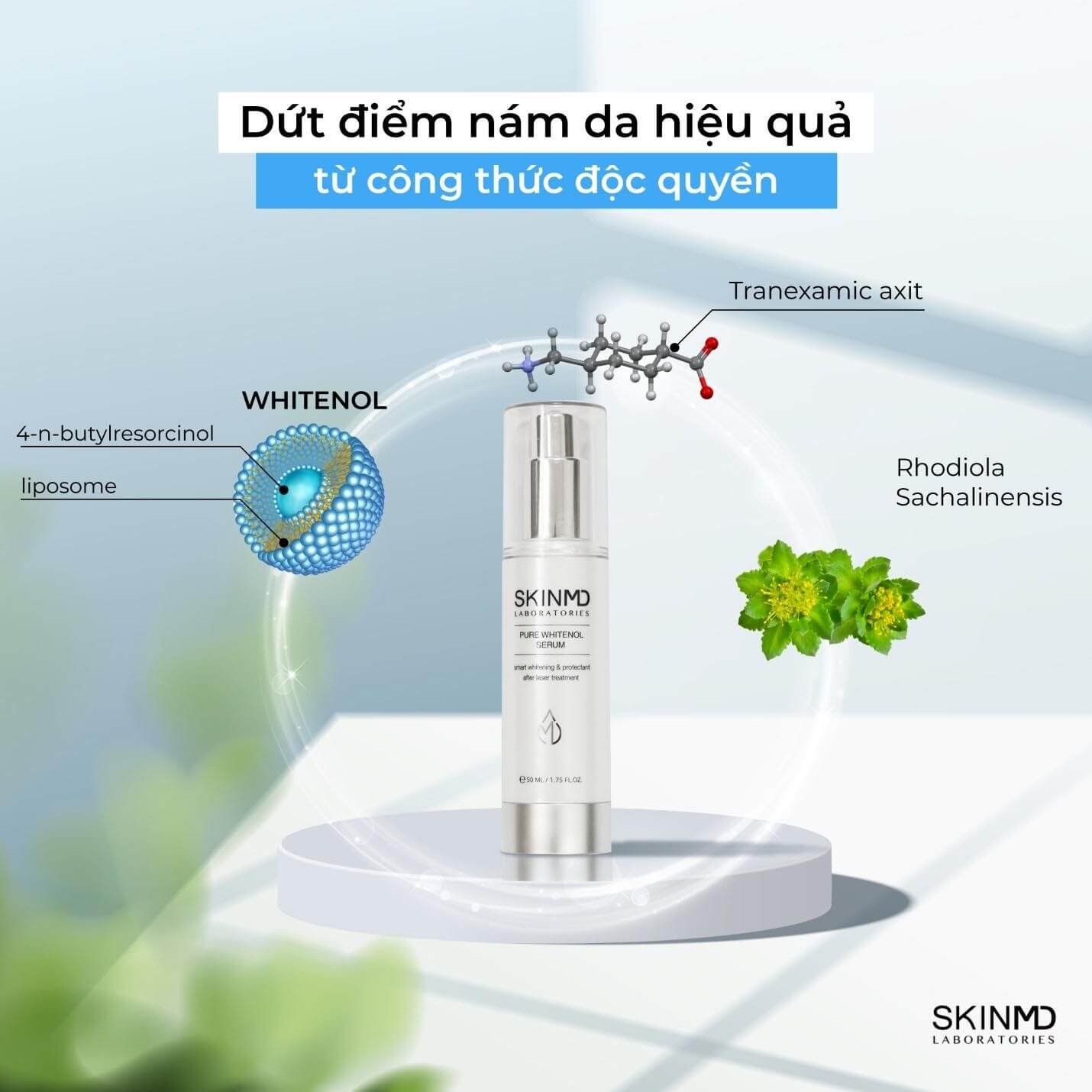 Công thức độc quyền của SKINMD