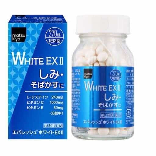 Viên uống trị nám của Nhật White EX II